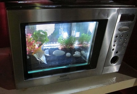 micro onde recyclé